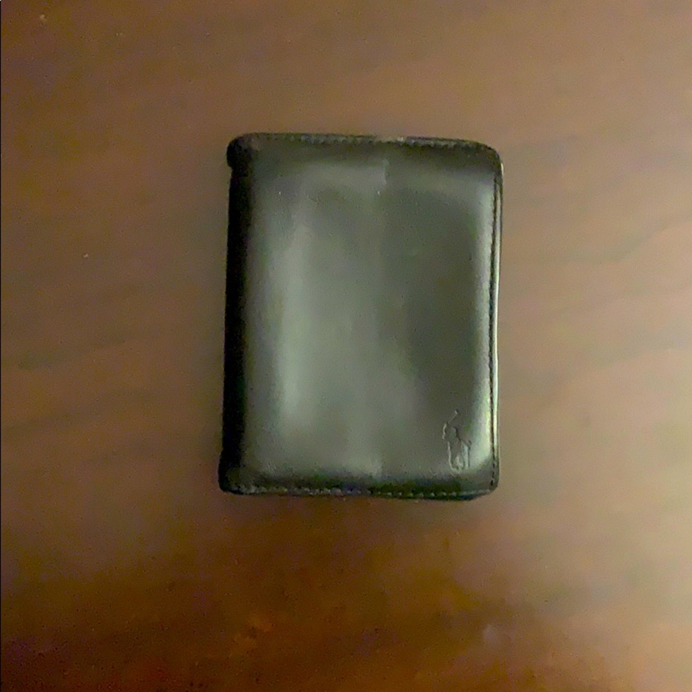 Ralph Lauren black leather wallet